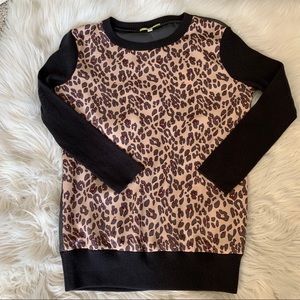 NWT Gianni Bini Pink Animal Print Silky Top!